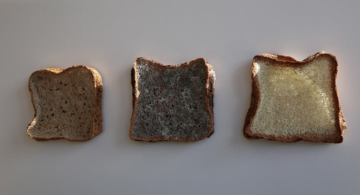 Bread Trio. 3D Thread Sculptures.