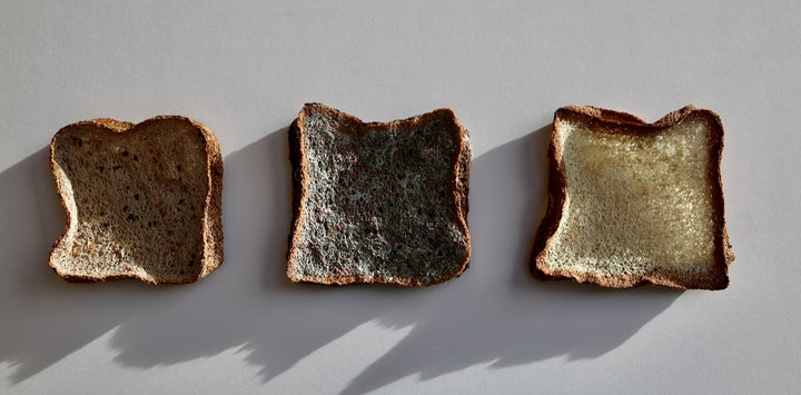 Bread Trio. 3D Thread Sculptures.