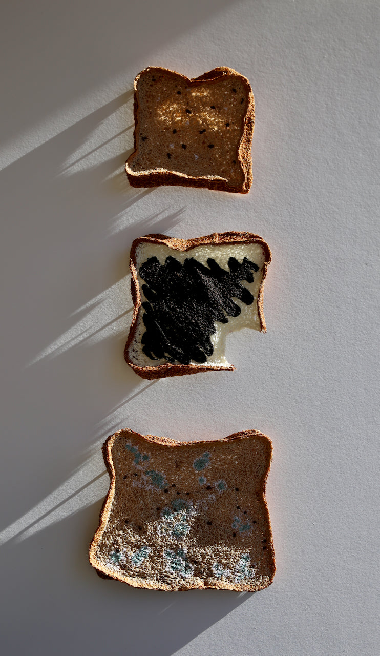 Bread Trio. 3D Thread Sculptures. #3.