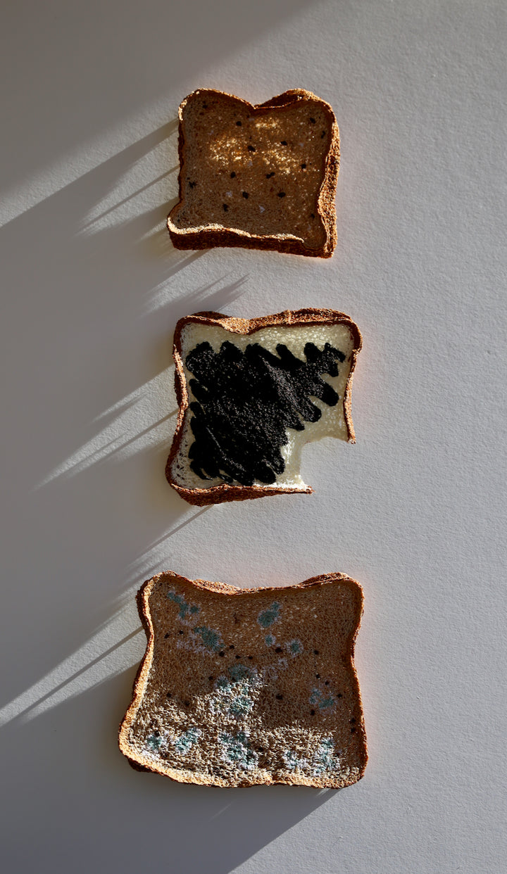 Bread Trio. 3D Thread Sculptures. #3.