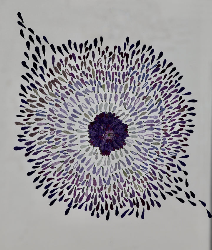 Bursting Forth 3D Thread Sculpture.