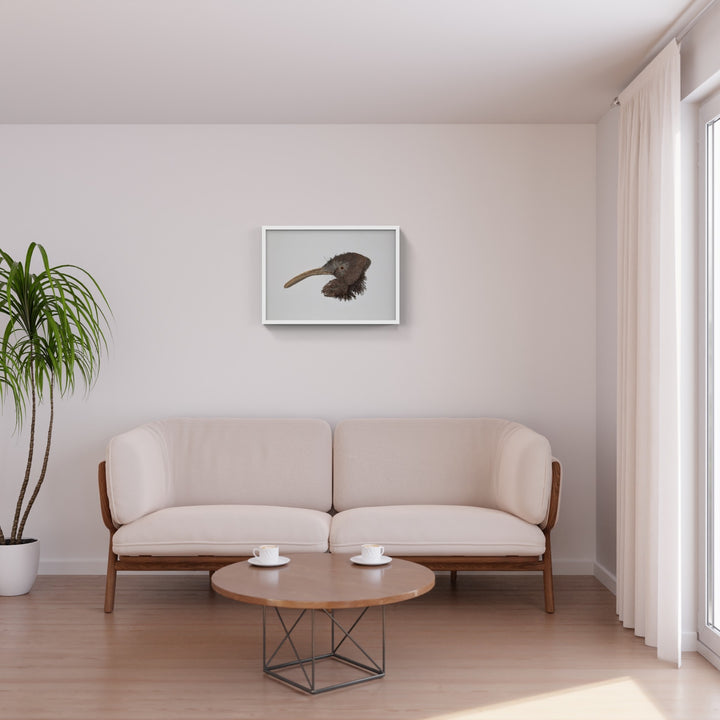 Brown Kiwi 3D Thread Sculpture.