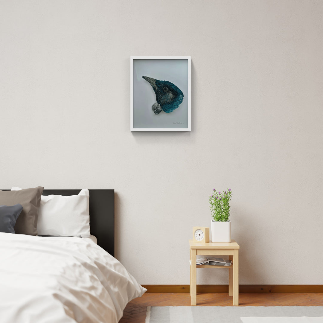 Tui (large) 3D Thread Sculpture.