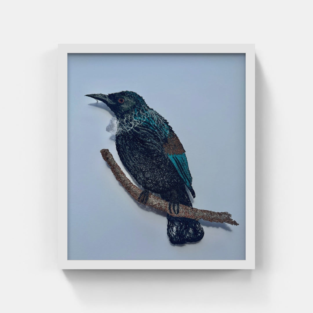 Tui 3D Thread Sculpture #3.