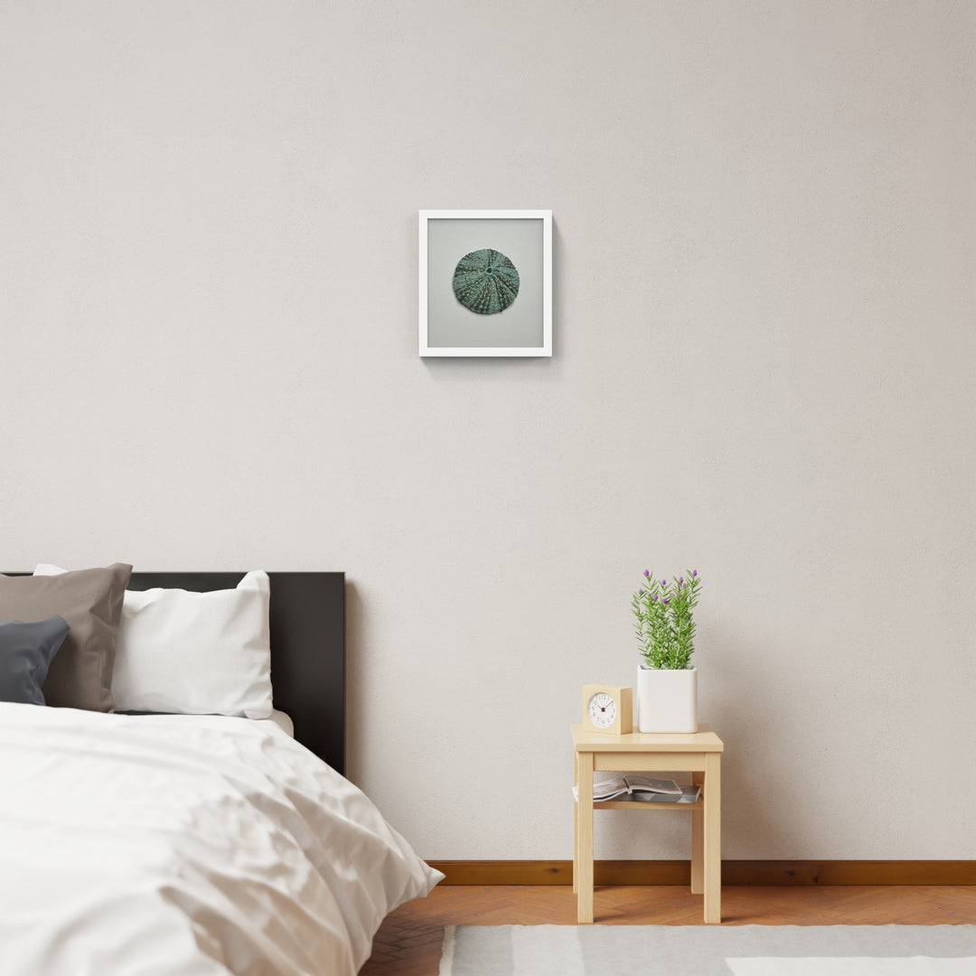 Kina Shell (green/blue shades) 3D Thread Sculpture.