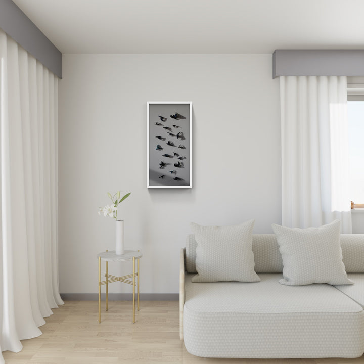 Dance of the Tui 3D Thread Sculpture #4.