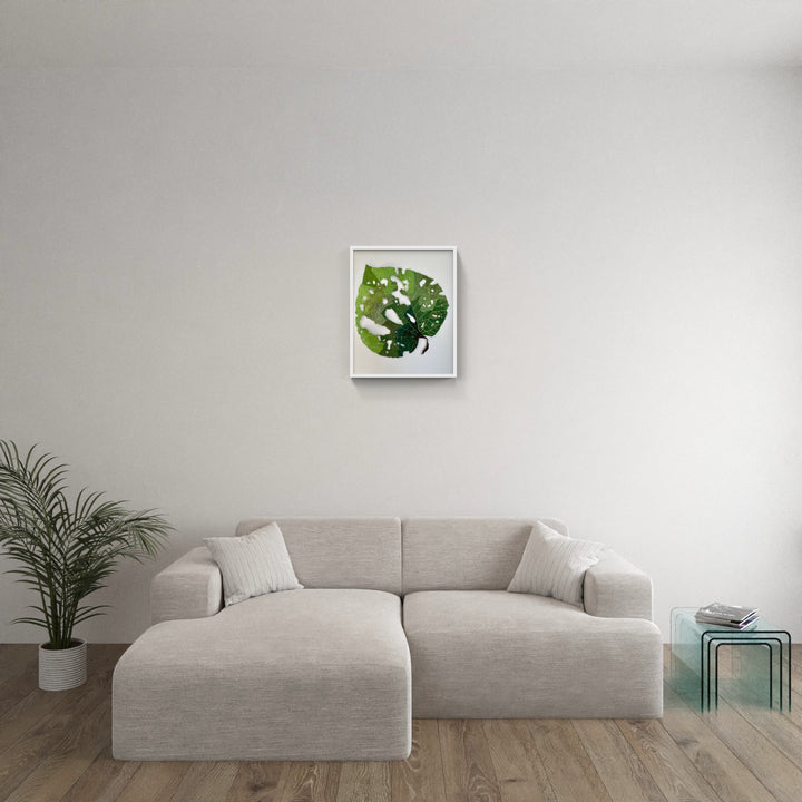 Giant Kawakawa Leaf 3D Thread Sculpture #6.