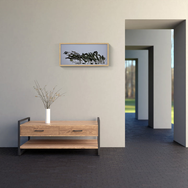 Windblown - Slope Point 3D Thread Sculpture.