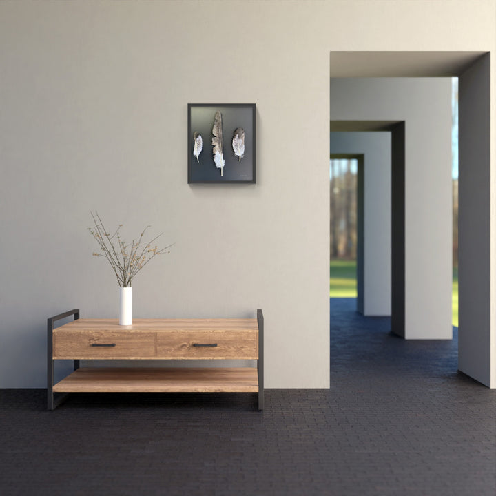 Albatross feather 3D Thread Sculpture. (private commission).