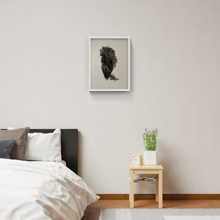 Layers of Lichen 3D Thread Sculpture #2.