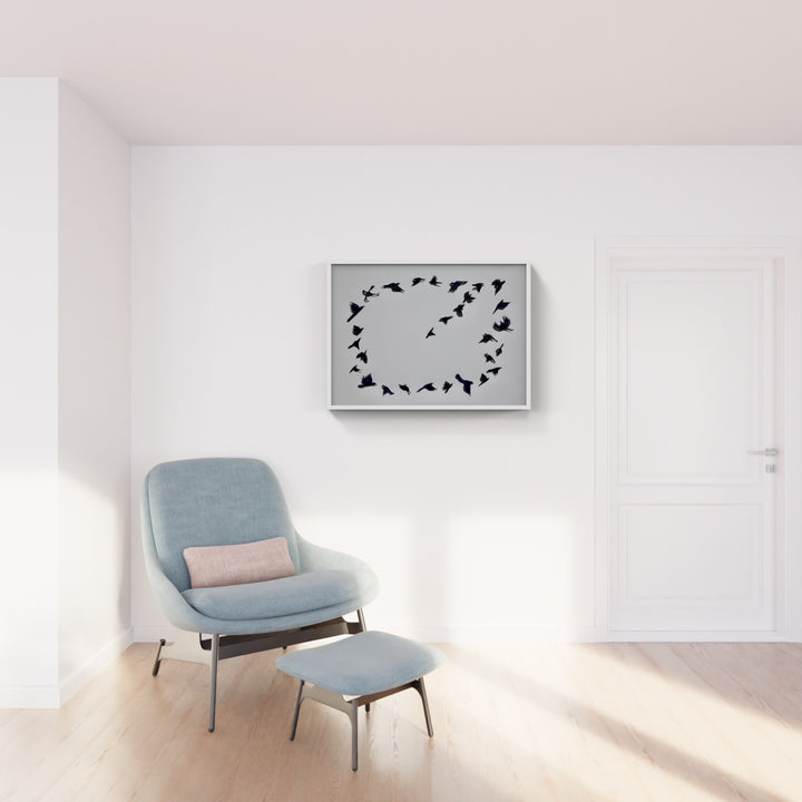 Dance of the Tui 3D Thread Sculpture #6.