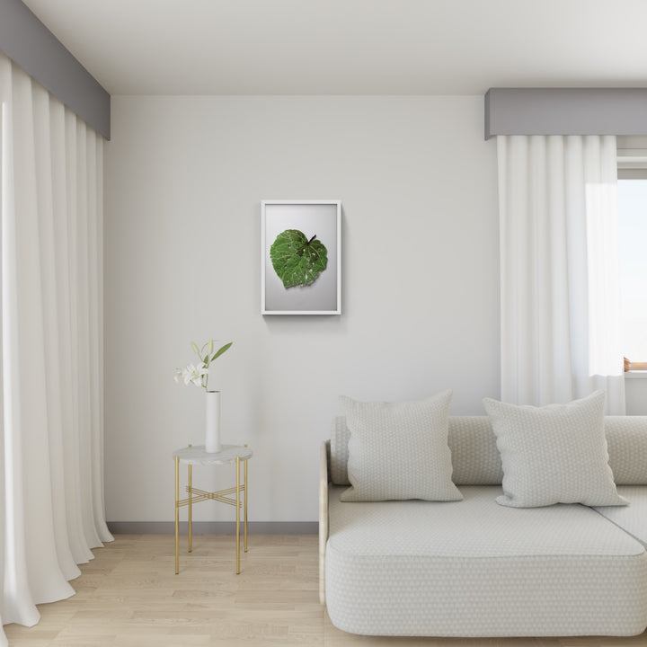 Kawakawa Leaf 3D Thread Sculpture #5.