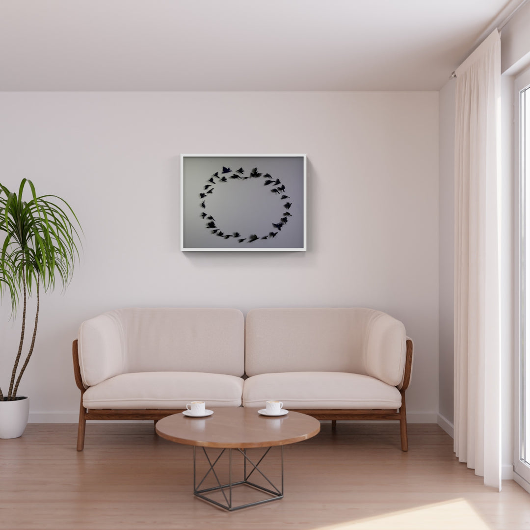 Dance of the Tui 3D Thread Sculpture #7.