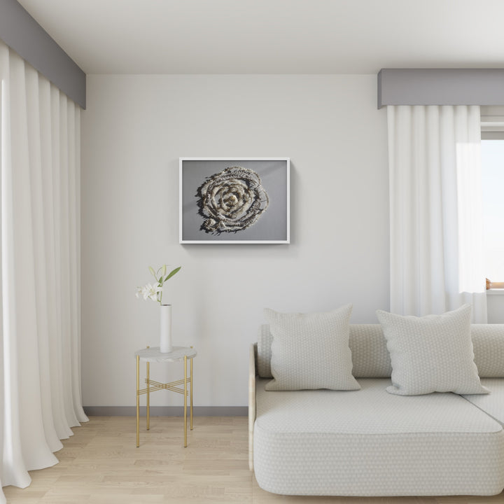 Egg Ribbon 3D Thread Sculpture.