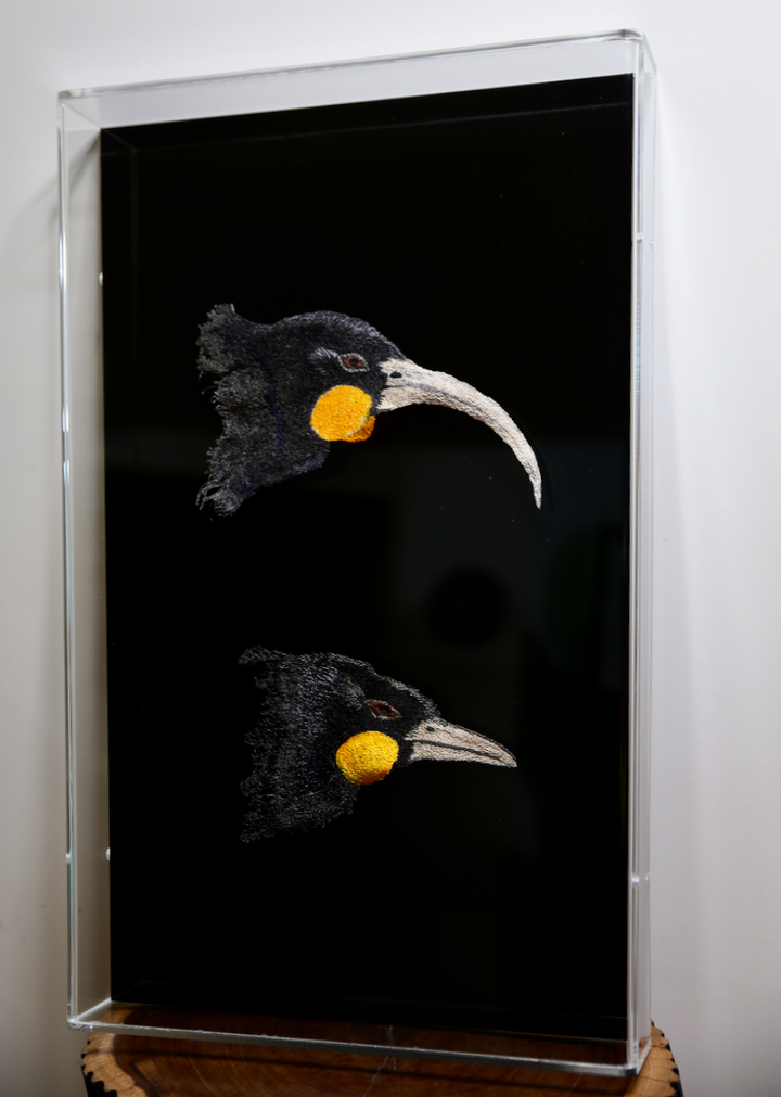 Huia 3D 3D Thread Sculpture.