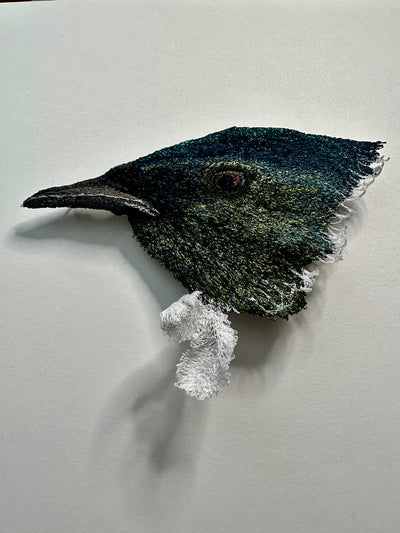 Tui sculptural embroidery