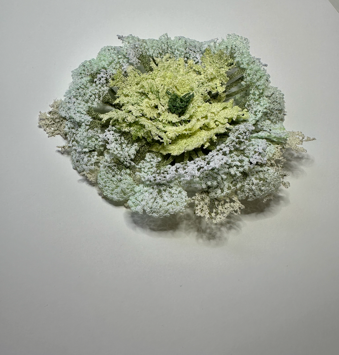Queen Anne's lace 3D Thread Sculpture #3.