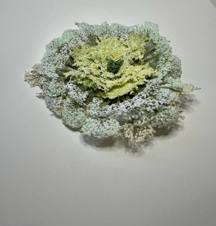 Queen Anne's lace 3D Thread Sculpture #3.