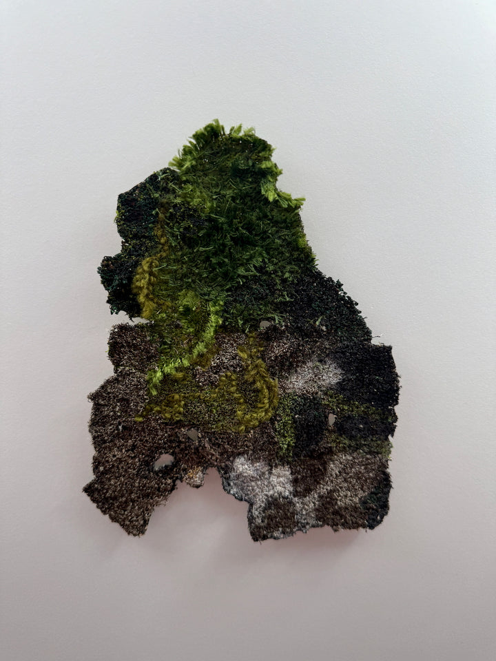 Karaka bark 3D Thread Sculpture.