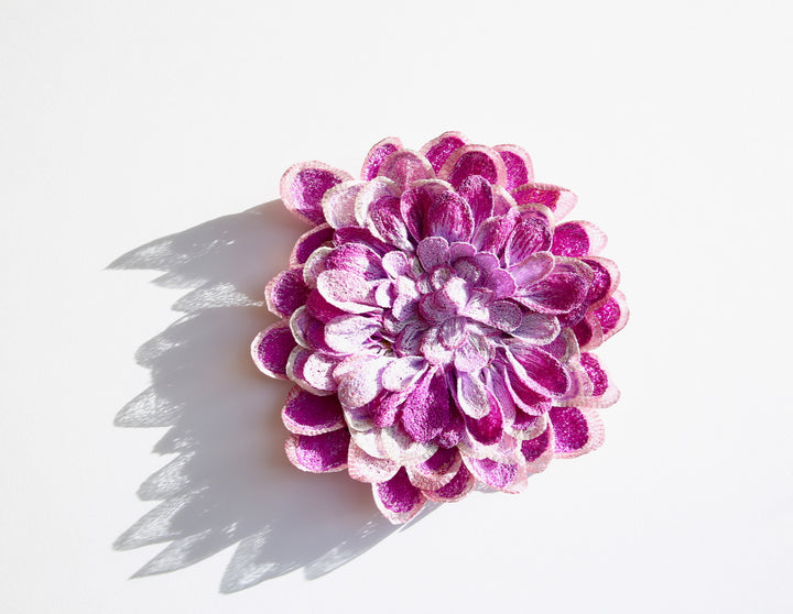 Dahlia. 3D Thread Sculpture.