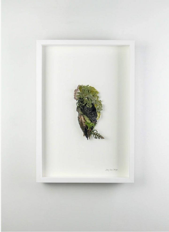 Layers of Lichen 3D Thread Sculpture #2.