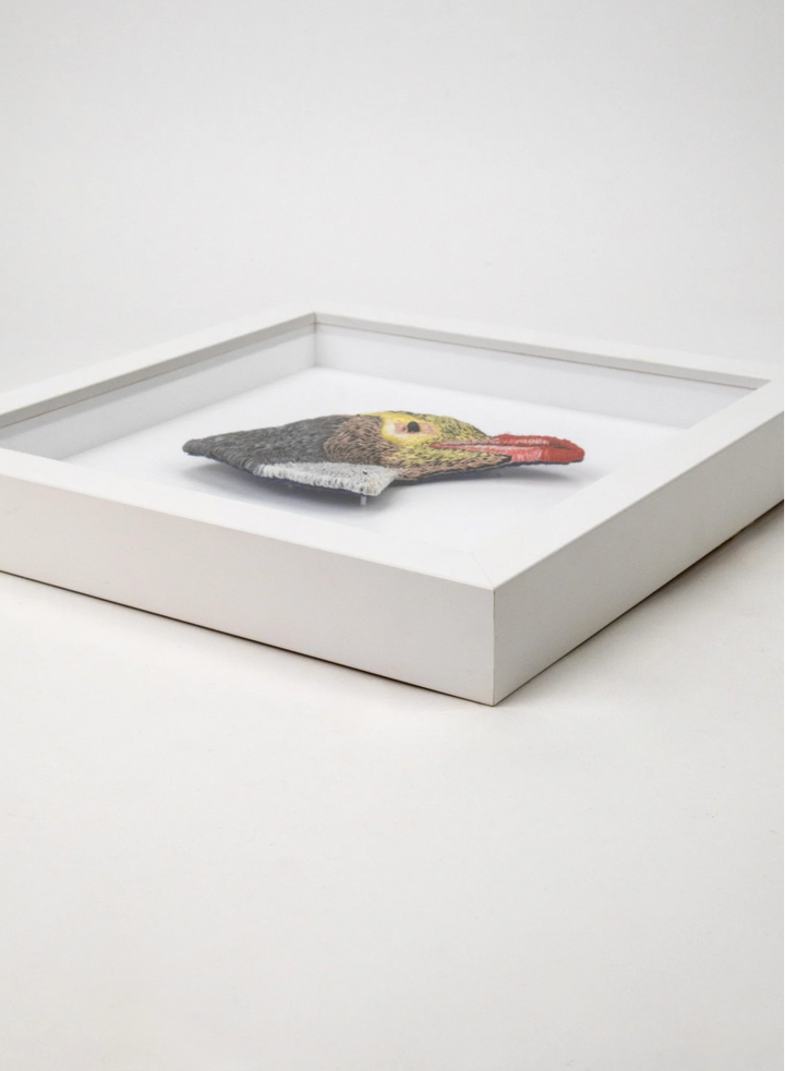 Yellow eyed penguin 'Hoiho'  3D Thread Sculpture #2.