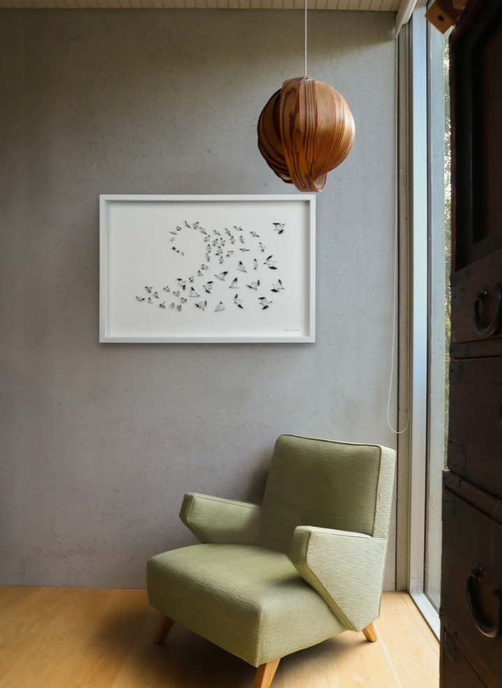 Insatiable Gannets 3D Thread Sculpture. #2