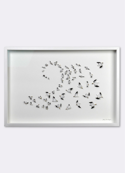 Insatiable Gannets 3D Thread Sculpture. #2