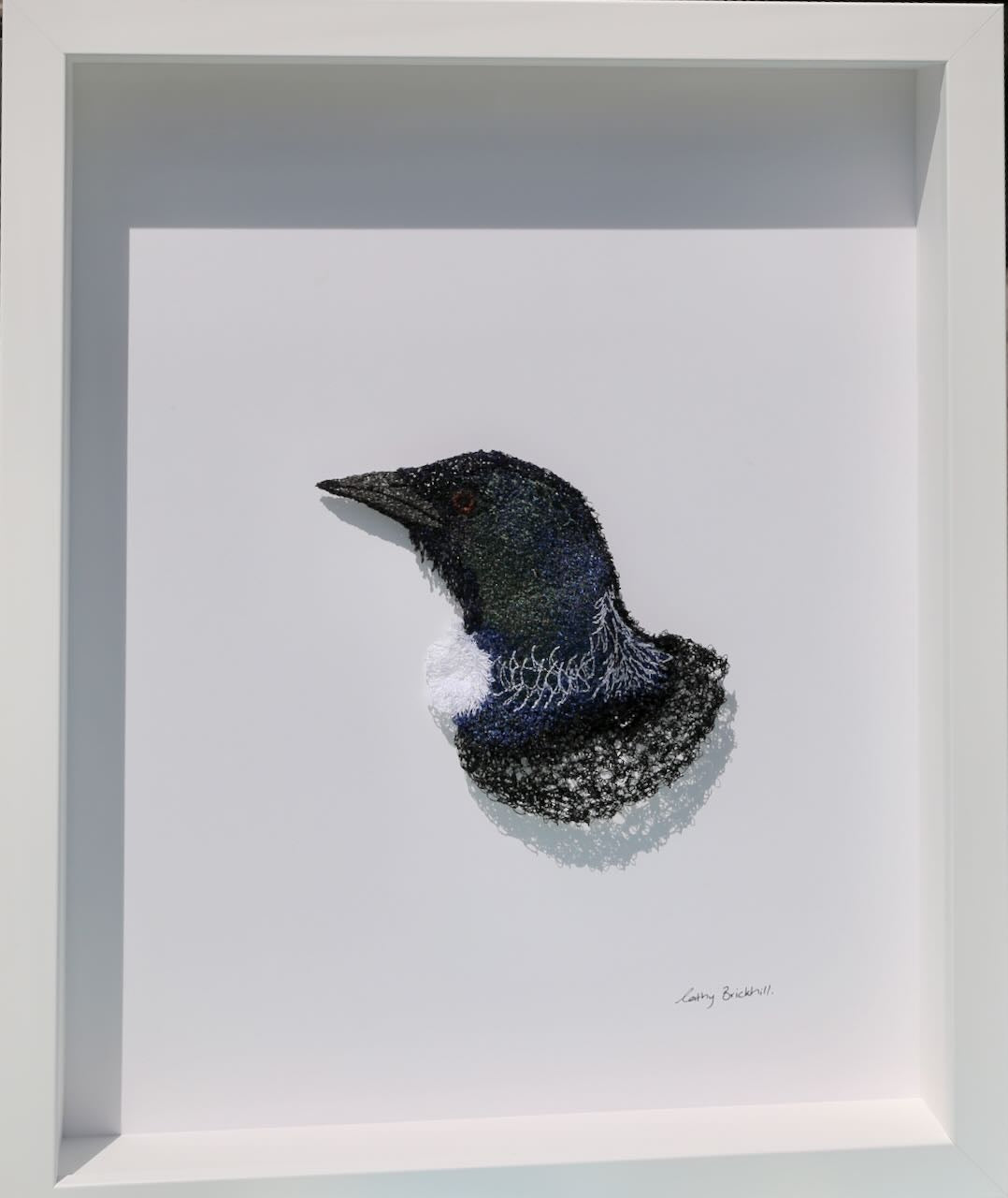 Tui 3D Thread Sculpture. #3.