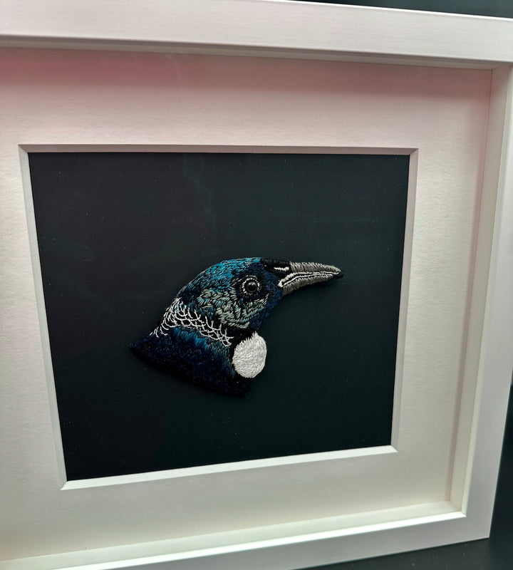 Tui 3D Thread Sculpture.