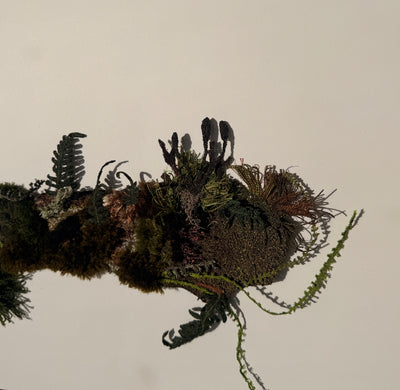 Forest Floor 3D Thread Sculpture.