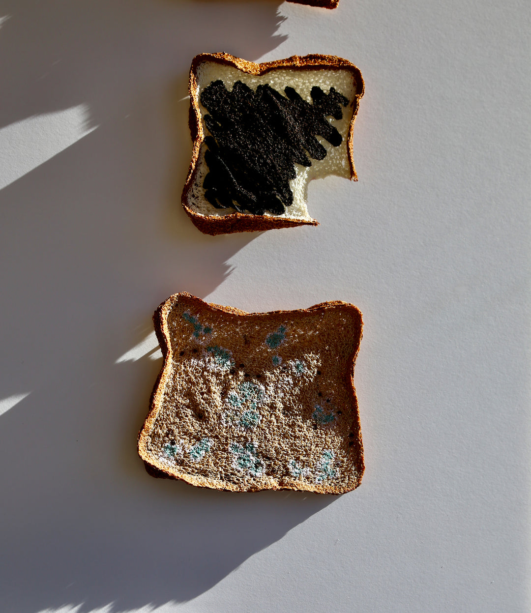 Bread Trio. 3D Thread Sculptures. #3.