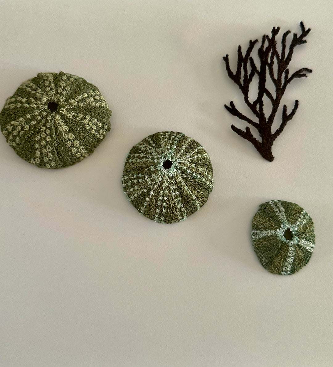 Kina Shells 3D Thread Sculpture #4.