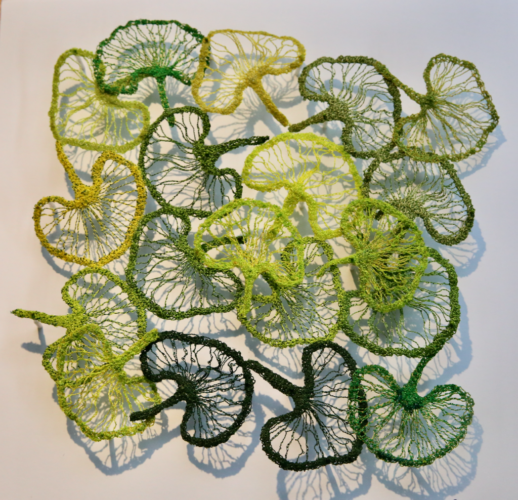 Coastal bindweed square - Cathy Jane Designs