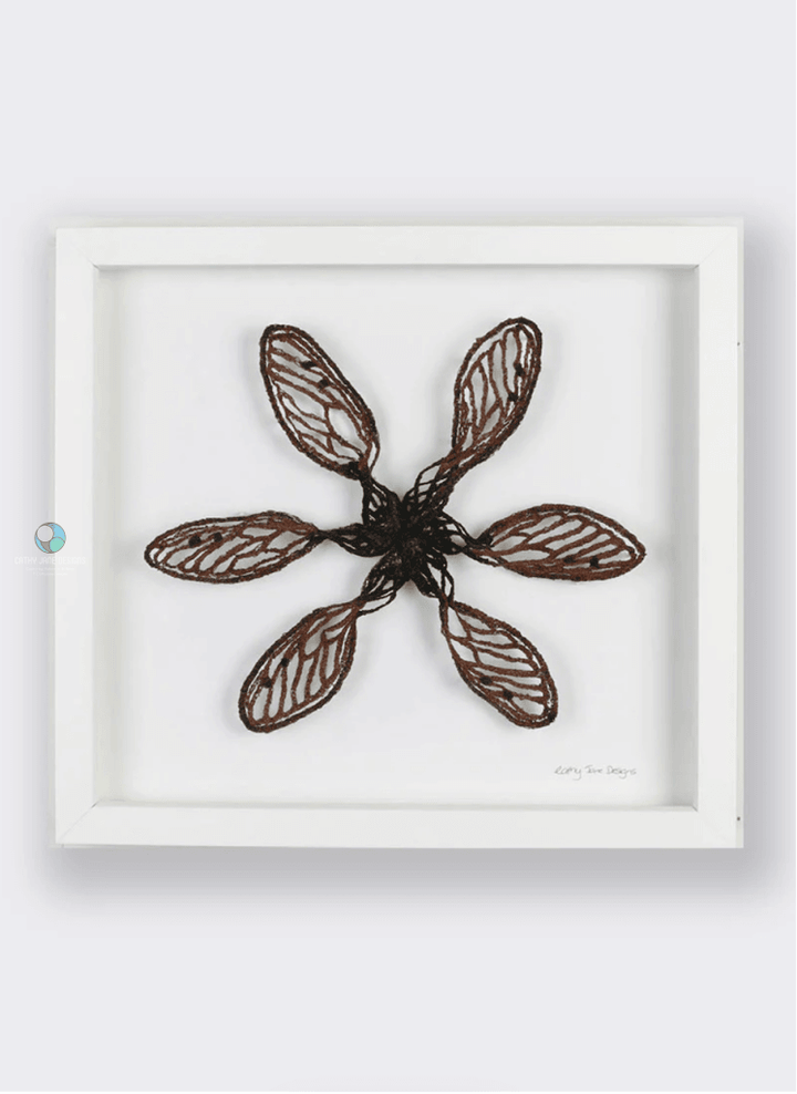 Flight Of The Cicada Sculptural Embroidery Sculptured Embroidery Flora