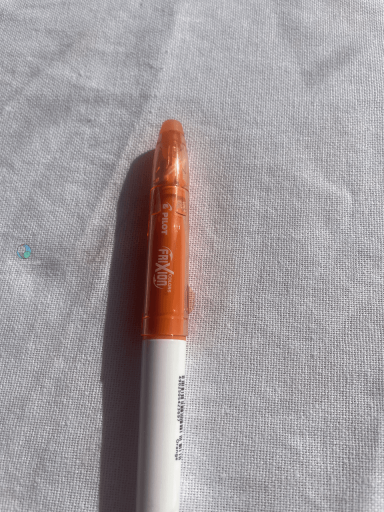 Pilot Frixion Color Pen Orange