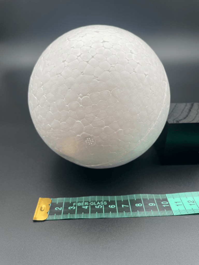 Styrofoam Balls In Two Sizes (Perfect For Moulding Your Embroideries). 120Mm