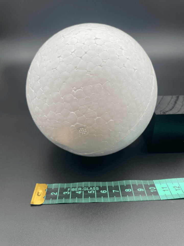 Styrofoam Balls In Two Sizes (Perfect For Moulding Your Embroideries). 120Mm