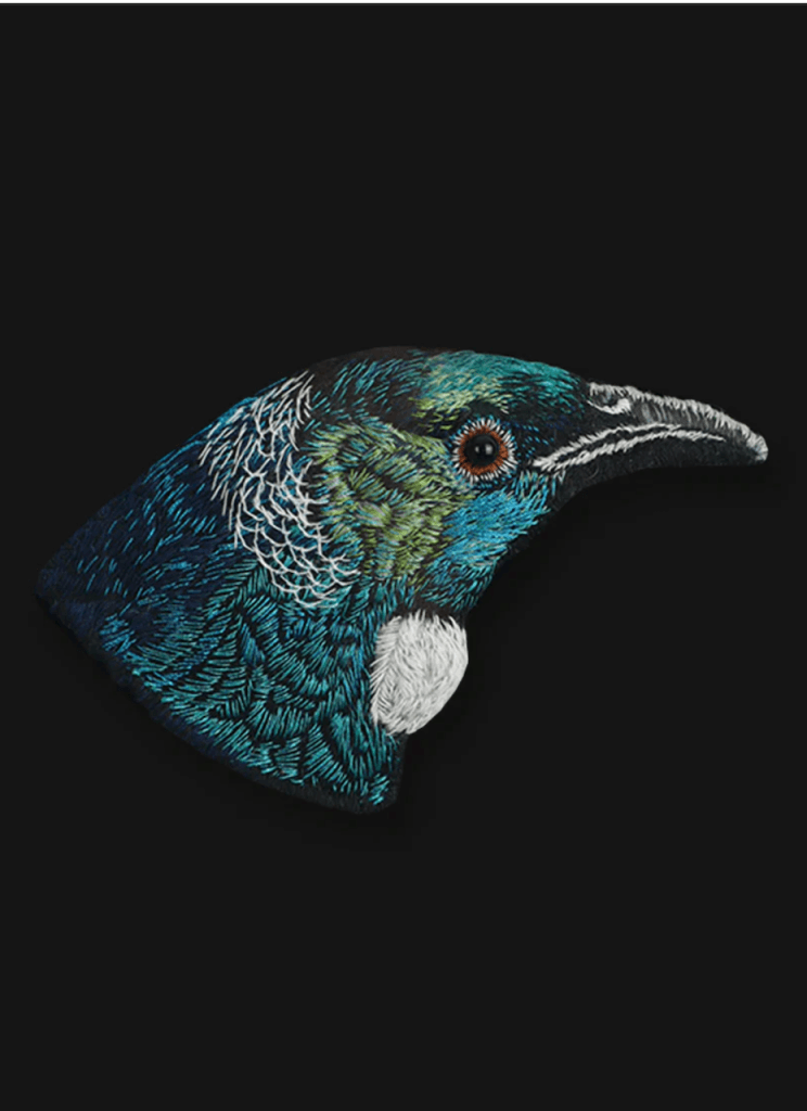 Tui 3D Sculptural Embroidery